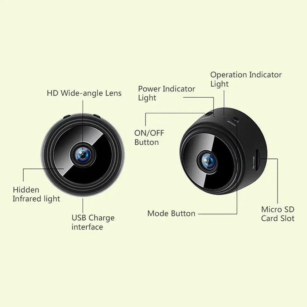 High HD Focus Magnetic Wi-Fi HD Home Camera™